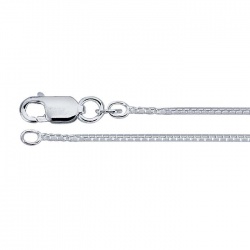 Box Link Chains - Sterling Silver